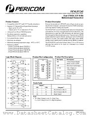 PI74LPT245L datasheet pdf Pericom Technology