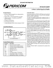PI74SSTV16859A datasheet pdf Pericom Technology