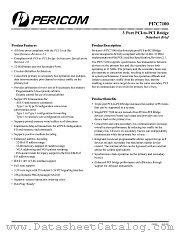 PI7C7100B datasheet pdf Pericom Technology