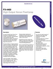 FX4401 datasheet pdf PerkinElmer Optoelectronics