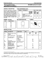BTA208SSERIESF datasheet pdf Philips