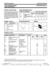 BTA216BSERIESC datasheet pdf Philips