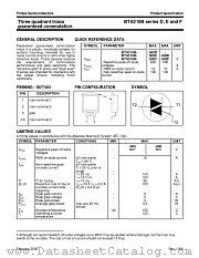 BTA216BSERIESD datasheet pdf Philips