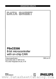P87CE598EFB_01 datasheet pdf Philips