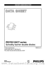 PBYR280CT datasheet pdf Philips