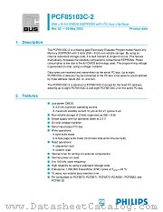 PCF85103C2D datasheet pdf Philips