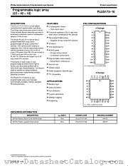 PLUS173-10A datasheet pdf Philips