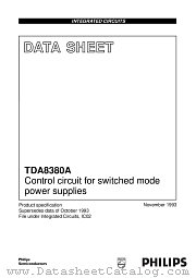 TDA8380A_N2 datasheet pdf Philips