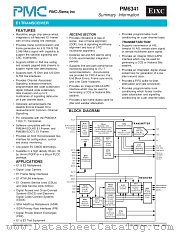 PM6341 datasheet pdf PMC-Sierra Inc