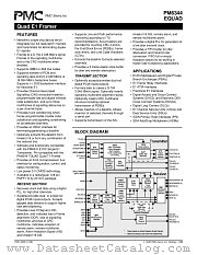 PM6344 datasheet pdf PMC-Sierra Inc