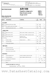 AR1109S44 datasheet pdf POSEICO SPA