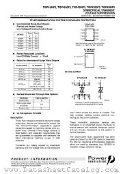 TISP4260F3D datasheet pdf Power Innovations