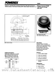 C451D datasheet pdf Powerex Power Semiconductors