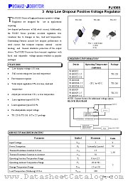 PJ1085CZ-2.5 datasheet pdf PROMAX-JOHNTON