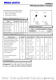 PJ2N9014CT datasheet pdf PROMAX-JOHNTON