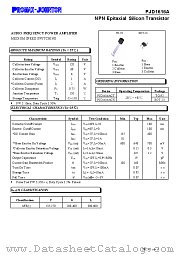 PJD1616ACX datasheet pdf PROMAX-JOHNTON