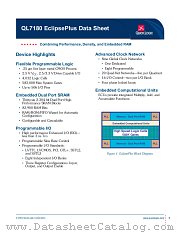 QL7180-4PT280I datasheet pdf QuickLogic