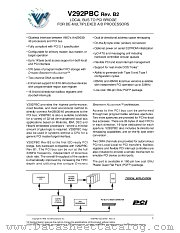 V292PBC-33REVB2 datasheet pdf QuickLogic