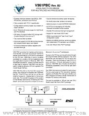 V961PBC-33REVB2 datasheet pdf QuickLogic