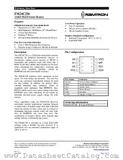 FM24C256-SE datasheet pdf Ramtron International