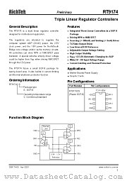 RT9174CS datasheet pdf RichTek