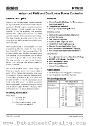 RT9228CS datasheet pdf RichTek
