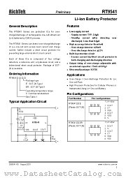 RT9541MCER datasheet pdf RichTek