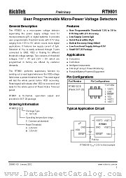 RT9801ACE datasheet pdf RichTek