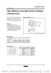 LB-602DK2 datasheet pdf ROHM