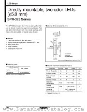 SPR-325MVW datasheet pdf ROHM