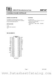 SM7347 datasheet pdf SamHop Microelectronics Corp.
