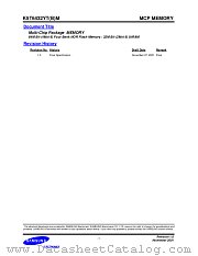 K5T6432YBM-T310 datasheet pdf Samsung Electronic
