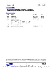 K6R1004V1D-JC(I)08_10 datasheet pdf Samsung Electronic