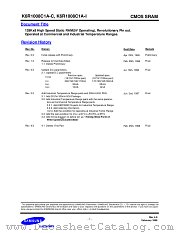 K6R1008C1A-TI15 datasheet pdf Samsung Electronic