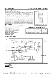 KA3S0765RF datasheet pdf Samsung Electronic