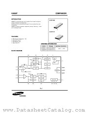 KA8507 datasheet pdf Samsung Electronic
