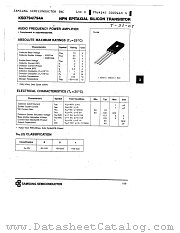 KSD794A datasheet pdf Samsung Electronic