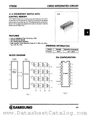 KT8592N datasheet pdf Samsung Electronic