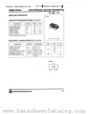 MMBC1623L6 datasheet pdf Samsung Electronic