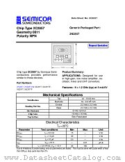 SD2857F datasheet pdf Semicoa Semiconductor