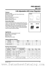 S1117 datasheet pdf SemiWell Semiconductor