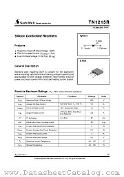 TN1215R datasheet pdf SemiWell Semiconductor