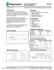 SC1633-3CSTR datasheet pdf Semtech