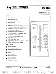 IMST225-F25S datasheet pdf SGS Thomson Microelectronics
