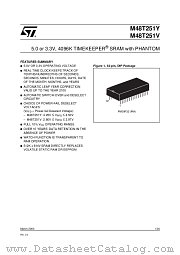 M48T251Y datasheet pdf SGS Thomson Microelectronics