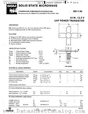 SD1136 datasheet pdf SGS Thomson Microelectronics
