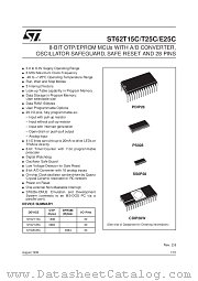 ST6225CM6 datasheet pdf SGS Thomson Microelectronics