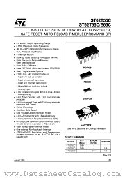 ST6265BN3_XXX datasheet pdf SGS Thomson Microelectronics