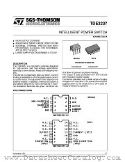 TDE3237DP datasheet pdf SGS Thomson Microelectronics