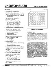 LH28F004SUB-Z9 datasheet pdf SHARP
